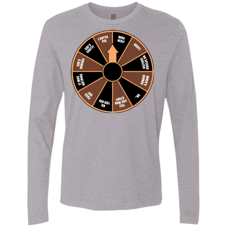 T-Shirts Heather Grey / Small I Gotta Pee Men's Premium Long Sleeve