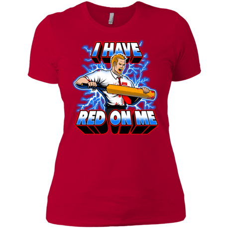 T-Shirts Red / X-Small I have red on me Women's Premium T-Shirt