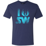 T-Shirts Vintage Navy / Small I Jedi SW Men's Triblend T-Shirt