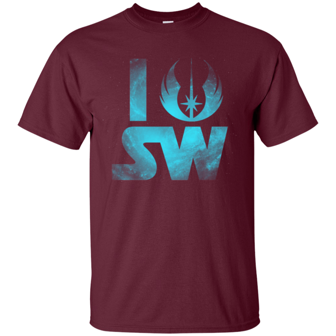 T-Shirts Maroon / Small I Jedi SW T-Shirt