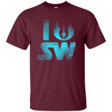 T-Shirts Maroon / Small I Jedi SW T-Shirt