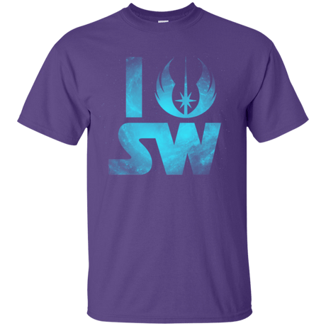 T-Shirts Purple / Small I Jedi SW T-Shirt