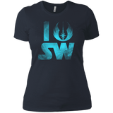 T-Shirts Indigo / X-Small I Jedi SW Women's Premium T-Shirt