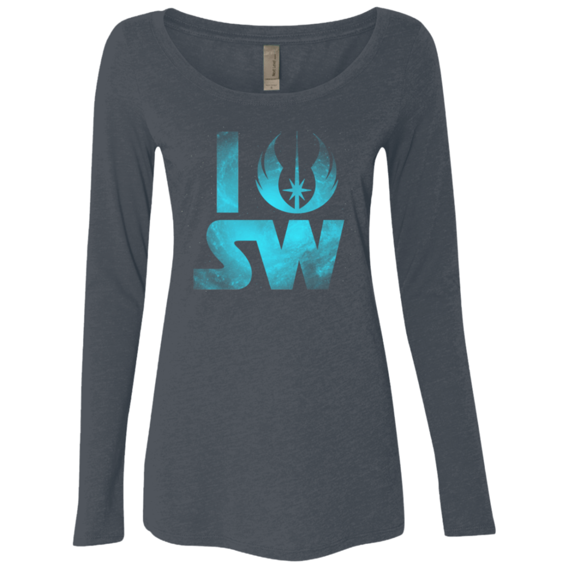T-Shirts Vintage Navy / Small I Jedi SW Women's Triblend Long Sleeve Shirt
