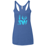T-Shirts Vintage Royal / X-Small I Jedi SW Women's Triblend Racerback Tank