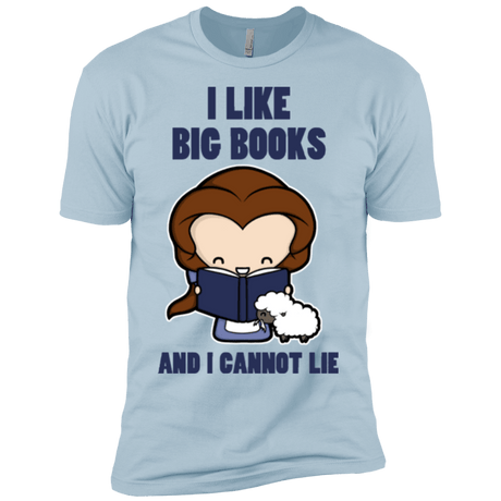 T-Shirts Light Blue / YXS I Like Big Books Boys Premium T-Shirt