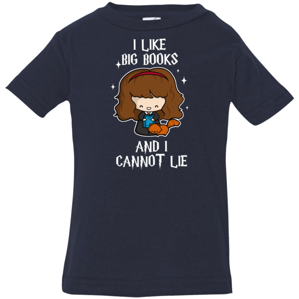 T-Shirts Navy / 6 Months I Like Big Books Infant Premium T-Shirt