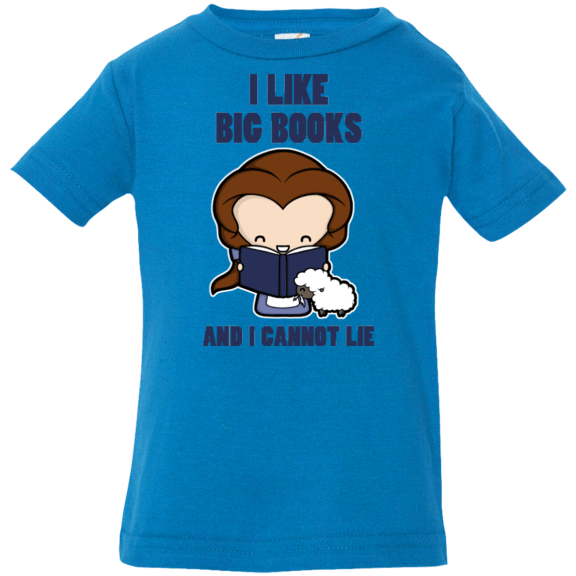 T-Shirts Cobalt / 6 Months I Like Big Books Infant PremiumT-Shirt