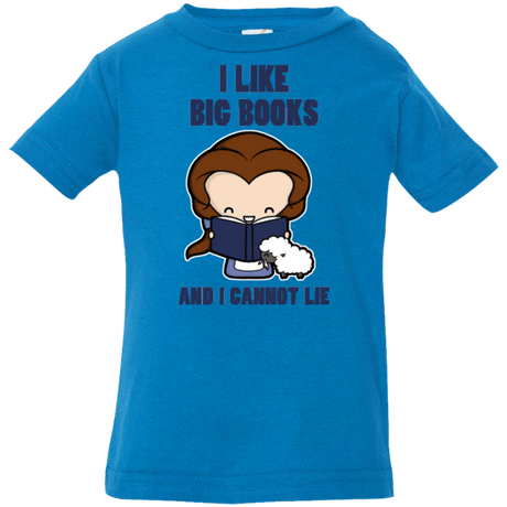 T-Shirts Cobalt / 6 Months I Like Big Books Infant PremiumT-Shirt