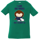 T-Shirts Kelly / 6 Months I Like Big Books Infant PremiumT-Shirt