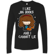 T-Shirts Black / Small I Like Big Books Men's Premium Long Sleeve