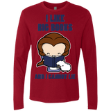 T-Shirts Cardinal / Small I Like Big Books Men's Premium Long Sleeve
