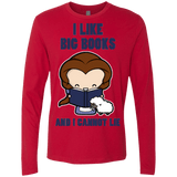 T-Shirts Red / Small I Like Big Books Men's Premium Long Sleeve