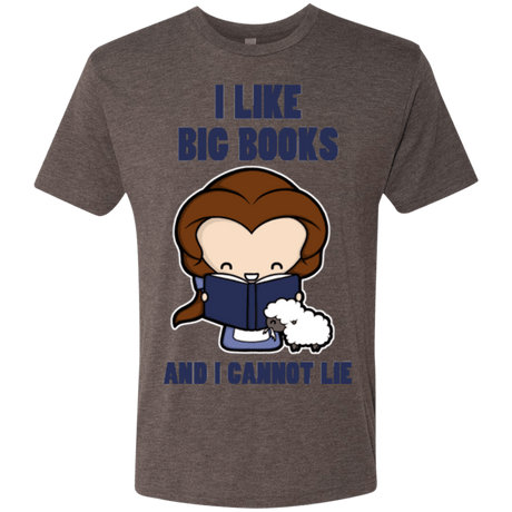 T-Shirts Macchiato / Small I Like Big Books Men's Triblend T-Shirt