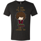 T-Shirts Vintage Black / Small I Like Big Books Men's Triblend T-Shirt