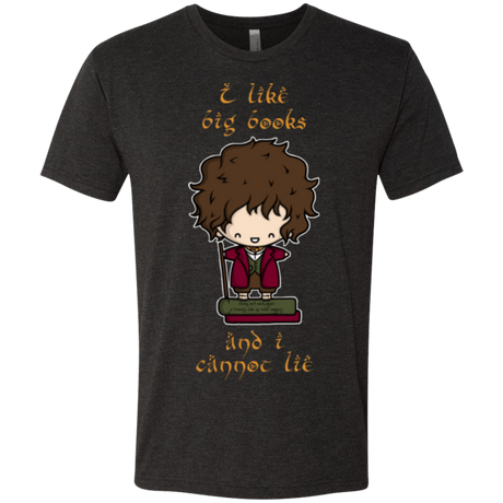 T-Shirts Vintage Black / Small I Like Big Books Men's Triblend T-Shirt