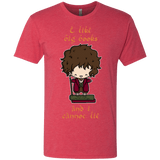T-Shirts Vintage Red / Small I Like Big Books Men's Triblend T-Shirt