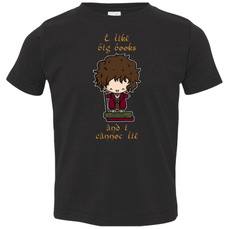 T-Shirts Black / 2T I Like Big Books Toddler Premium T-Shirt