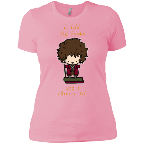 T-Shirts Light Pink / X-Small I Like Big Books Women's Premium T-Shirt