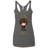 T-Shirts Premium Heather / X-Small I Like Big Books Women's Triblend Racerback Tank
