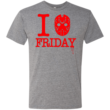 T-Shirts Premium Heather / Small I Love Friday Men's Triblend T-Shirt