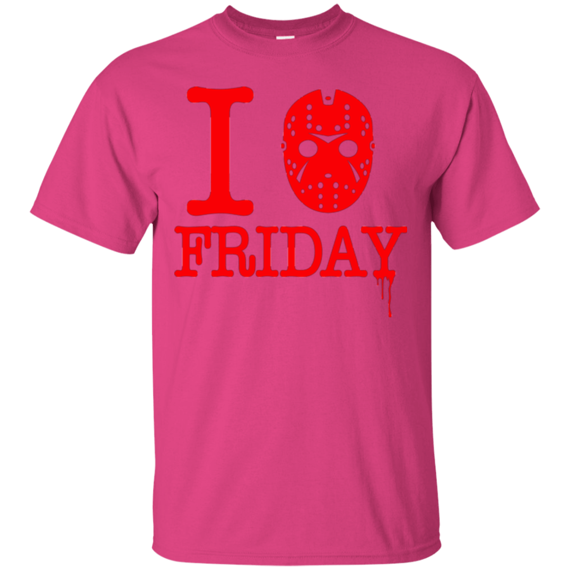 T-Shirts Heliconia / Small I Love Friday T-Shirt