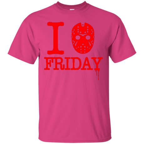 T-Shirts Heliconia / Small I Love Friday T-Shirt