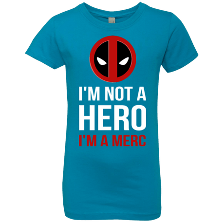 T-Shirts Turquoise / YXS I'm a merc Girls Premium T-Shirt