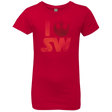 T-Shirts Red / YXS I Rebel SW Girls Premium T-Shirt