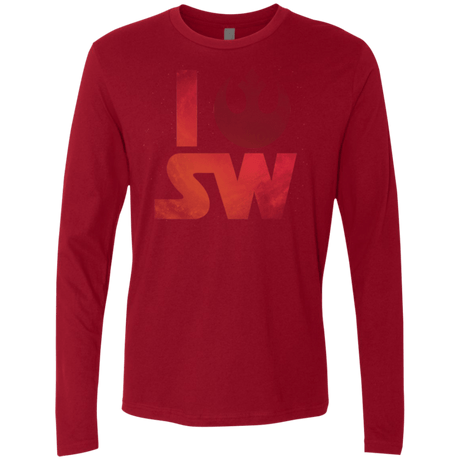 T-Shirts Cardinal / Small I Rebel SW Men's Premium Long Sleeve