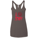 T-Shirts Macchiato / X-Small I Sith SW Women's Triblend Racerback Tank