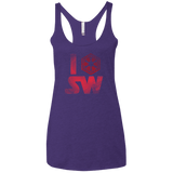 T-Shirts Purple / X-Small I Sith SW Women's Triblend Racerback Tank