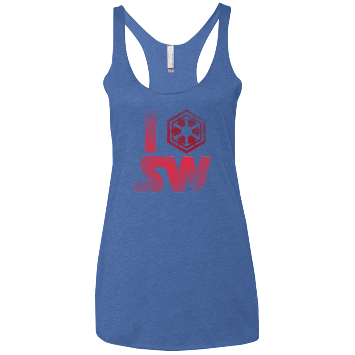 T-Shirts Vintage Royal / X-Small I Sith SW Women's Triblend Racerback Tank