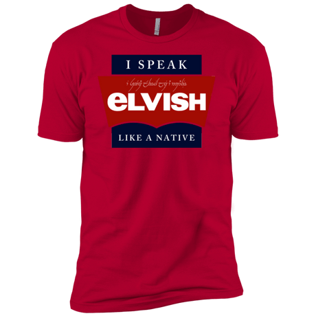 T-Shirts Red / YXS I speak elvish Boys Premium T-Shirt