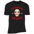 T-Shirts Black / X-Small I Survived the Game Men's Premium T-Shirt