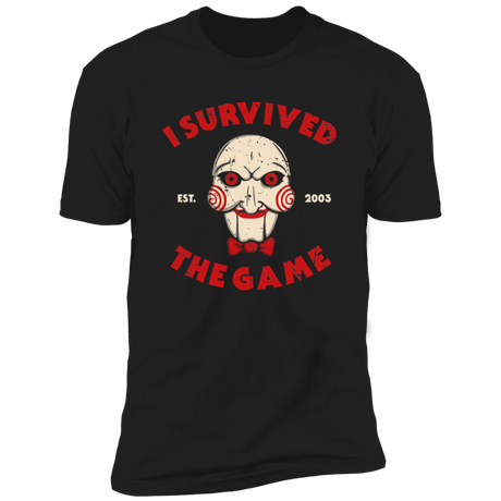 T-Shirts Black / X-Small I Survived the Game Men's Premium T-Shirt