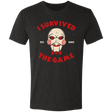 T-Shirts Vintage Black / S I Survived the Game Men's Triblend T-Shirt