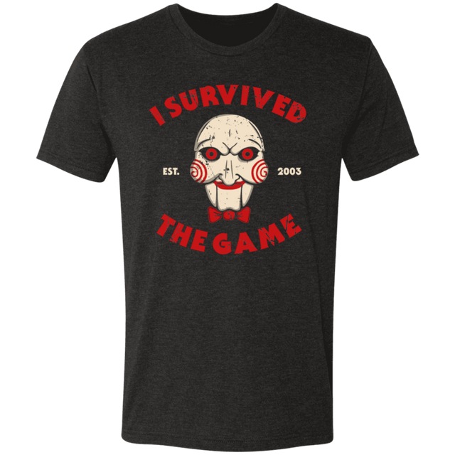 T-Shirts Vintage Black / S I Survived the Game Men's Triblend T-Shirt