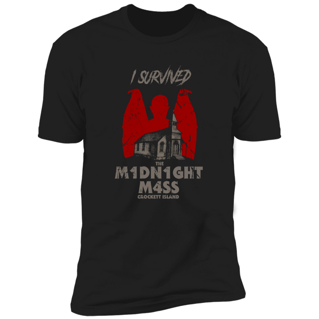 T-Shirts Black / X-Small I Survived the Midnight Mass Men's Premium T-Shirt