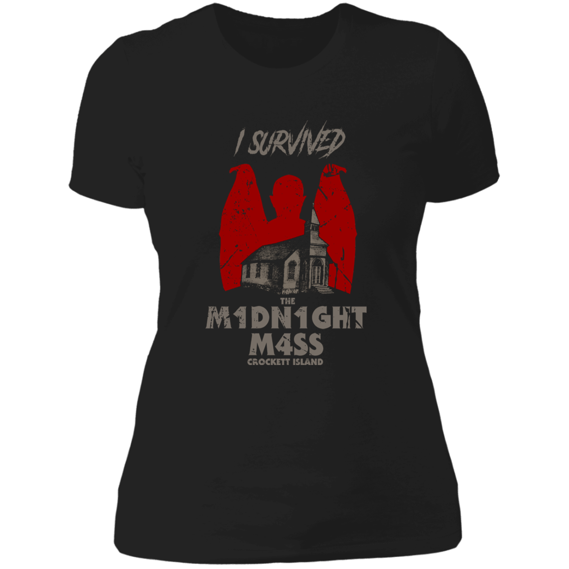 T-Shirts Black / X-Small I Survived the Midnight Mass Women's Premium T-Shirt