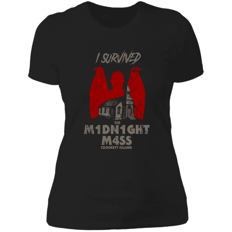 T-Shirts Black / X-Small I Survived the Midnight Mass Women's Premium T-Shirt