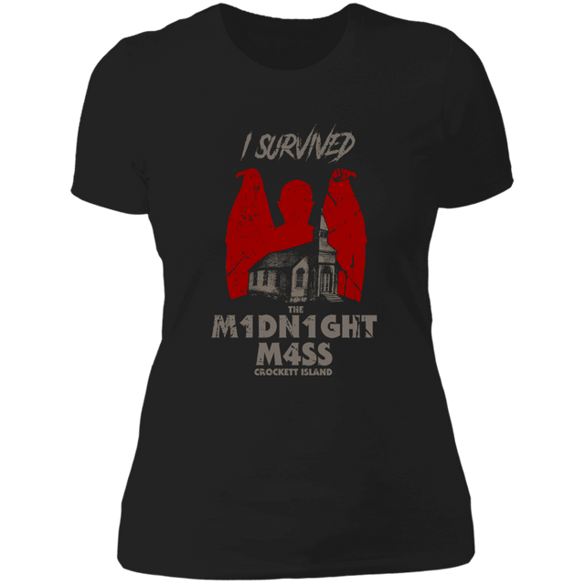 T-Shirts Black / X-Small I Survived the Midnight Mass Women's Premium T-Shirt