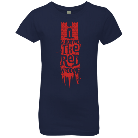 T-Shirts Midnight Navy / YXS I Survived the Red Wedding Girls Premium T-Shirt