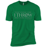 T-Shirts Kelly Green / X-Small I Throw Men's Premium T-Shirt