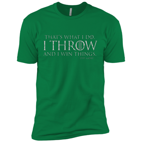 T-Shirts Kelly Green / X-Small I Throw Men's Premium T-Shirt