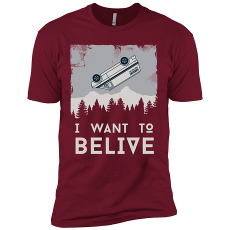 T-Shirts Cardinal / X-Small I Want to Believe Men's Premium T-Shirt