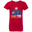 T-Shirts Red / YXS I Want You To Be A State Alchemist Girls Premium T-Shirt