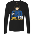 T-Shirts Black / Small I Want You To Be A State Alchemist Men's Premium Long Sleeve