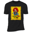 T-Shirts Black / X-Small I Want You To Die Men's Premium T-Shirt