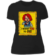 T-Shirts Black / X-Small I Want You To Die Women's Premium T-Shirt
